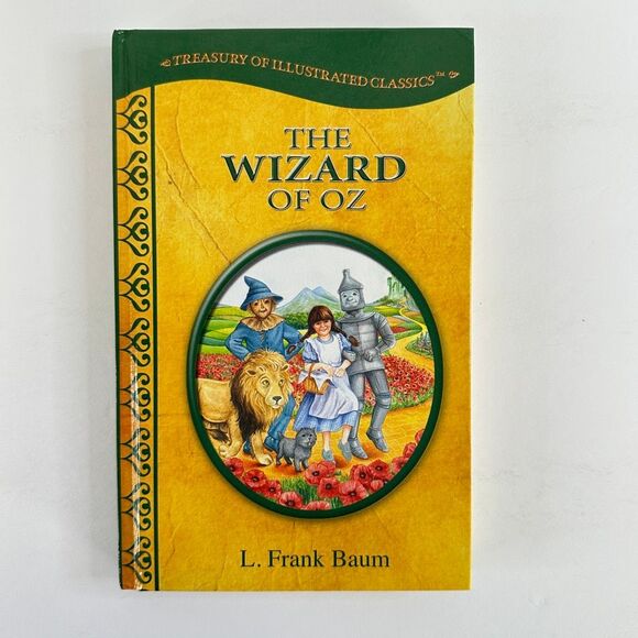 2/$8 The Wizard of Oz book by L. Frank Baum-Treasury of Illustrated Classics - Picture 1 of 9